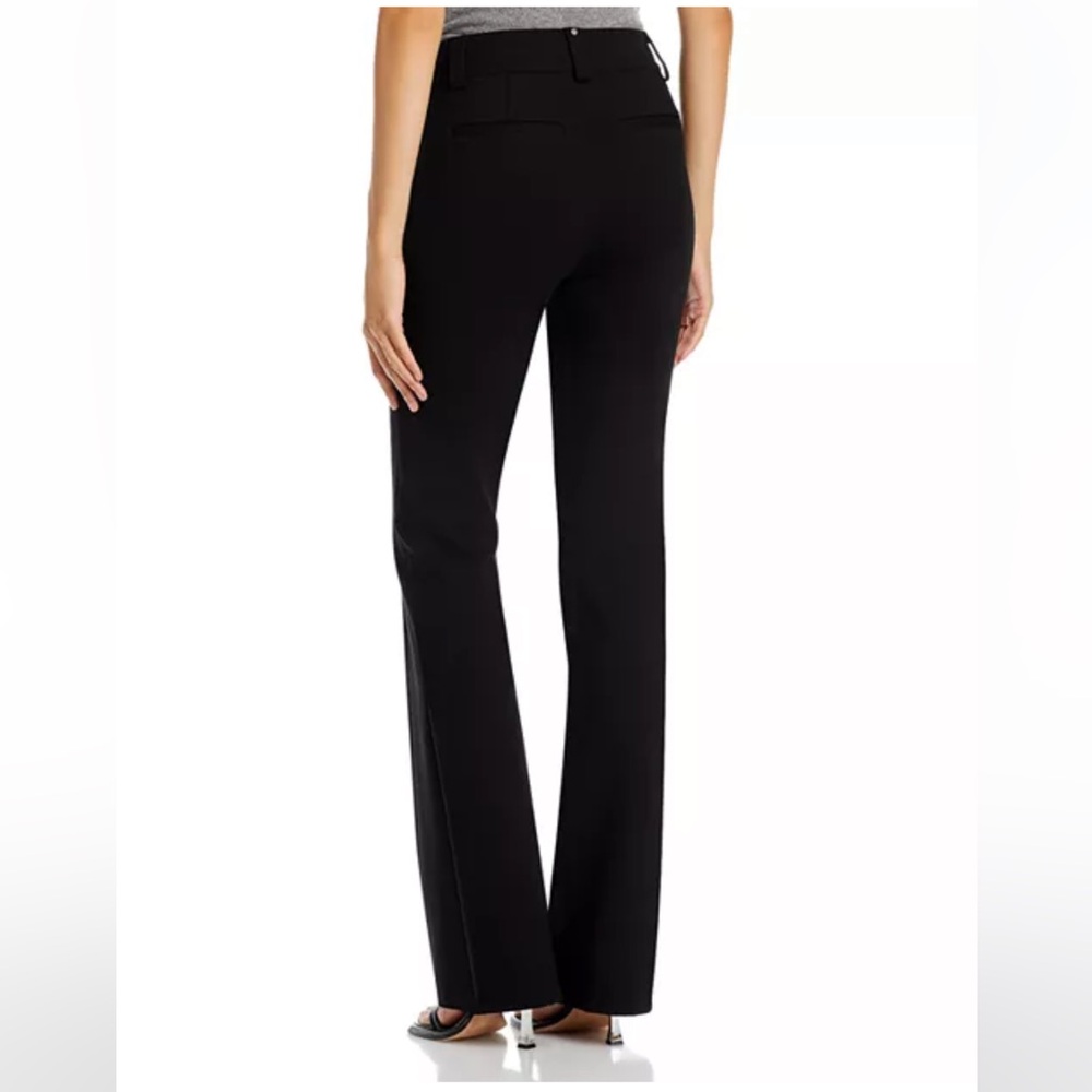 NWT•PAIGE•Naomi Seaming Detail Mid Rise Straight Leg Jeans•Black•Women’s•Sz 26 - Picture 2 of 7